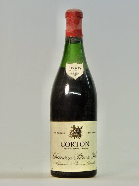 Corton, Grand Cru, Domaine Chanson, vts, 1959 - Just Wines 