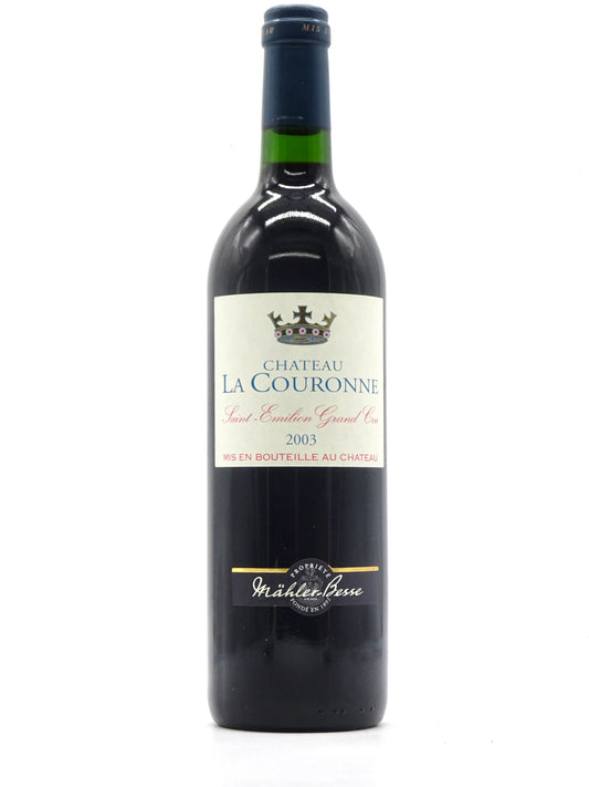 La Couronne, 2003 - Just Wines 