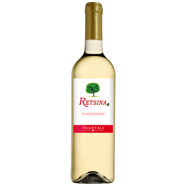 Retsina White Wine  Tsantali  6X75cl - Just Wines