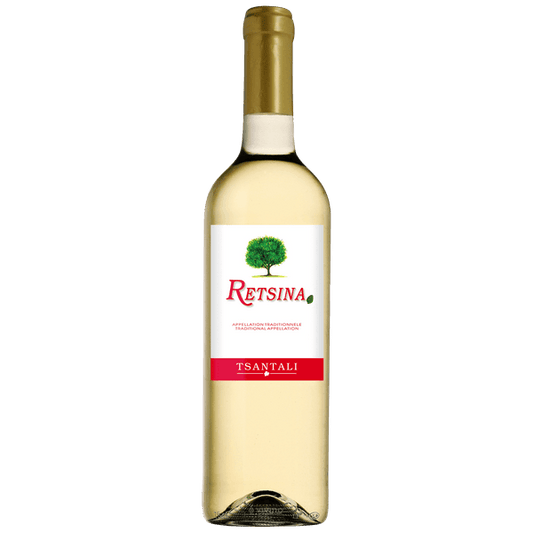 Retsina White Wine  Tsantali  6X75cl - Just Wines