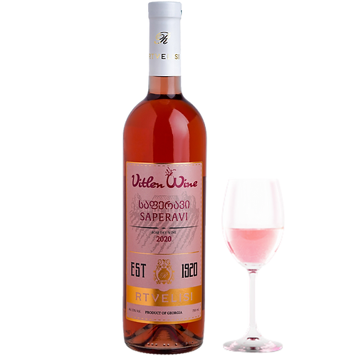 Saperavi Rose Dry 6x75cl - Just Wines 