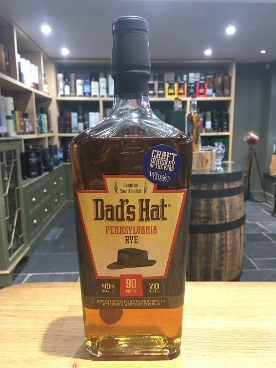 Dad's Hat Pennsylvania Rye Whiskey 70cl 45% 90 Proof - Just Wines 