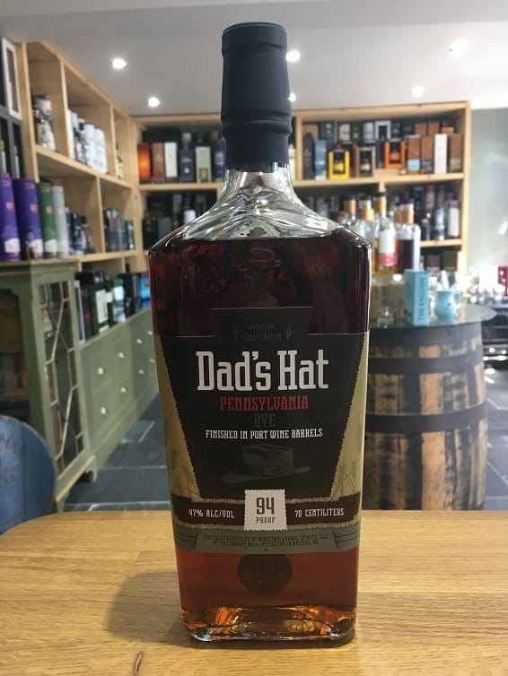 Dad's Hat Pennsylvania Rye 94 Proof 70cl 47% - Just Wines 