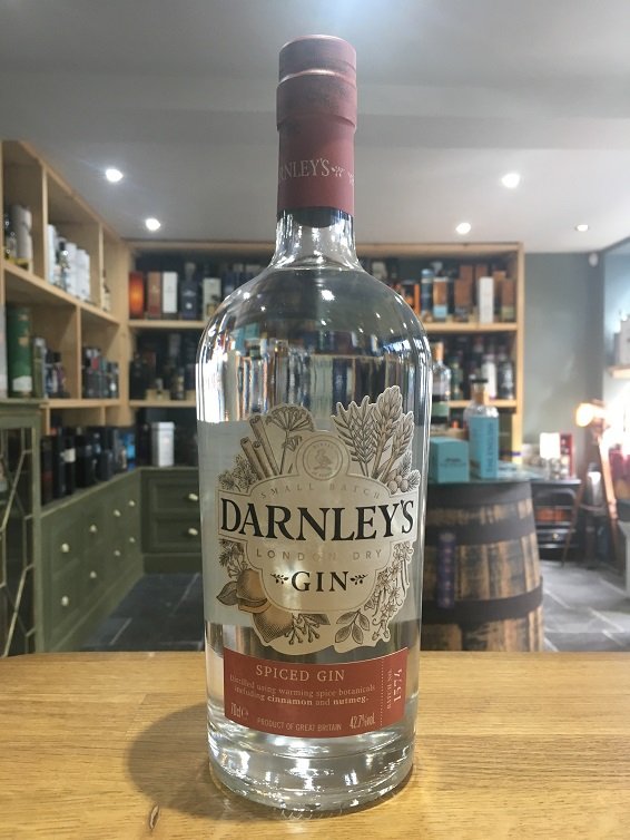 Darnleys Spiced Gin 42.7% 6x70cl - Just Wines 