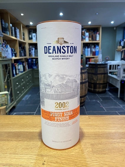 Deanston Pinot Noir Finish 2002 Aged 17 Years 70cl 50% - Just Wines 