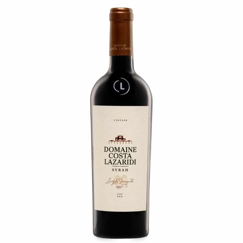 Domaine Costa Lazaridi Syrah red wine 6X75cl - Just Wines 