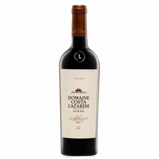 Domaine Costa Lazaridi Syrah red wine 6X75cl - Just Wines 