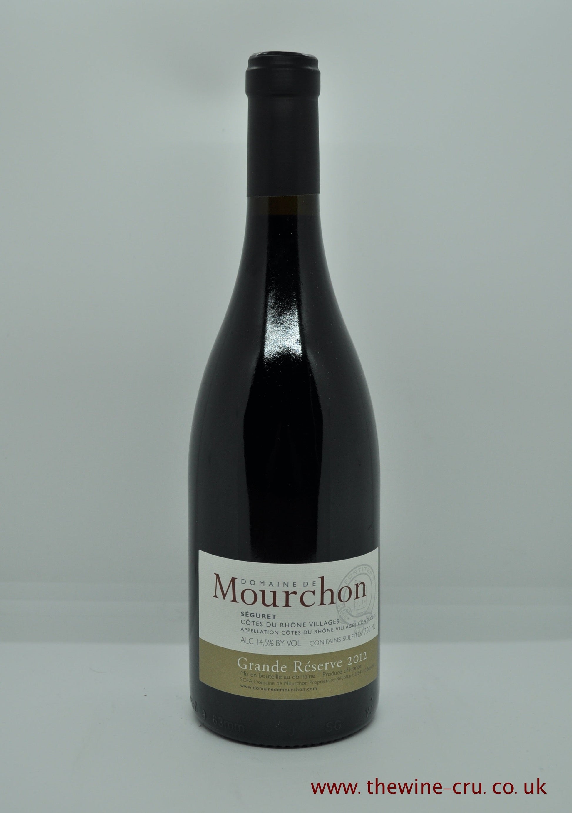 Seguret Cotes Du Rhone Villages Grande Reserve Domaine Mourchon 2012 - Just Wines 