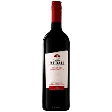 Albali Cabernet Sauvignon Tempranillo Low Alcohol 2019 6x75cl - Just Wines 