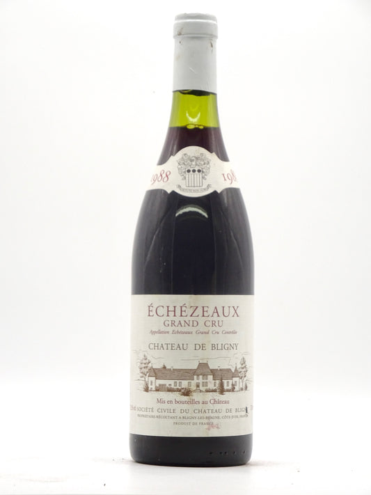 Ech茅zeaux, Grand Cru, Domaine Ch芒teau de Bligny, 1988 - Just Wines 