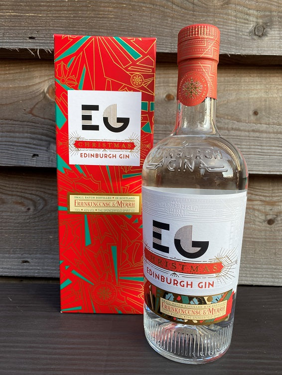 Edinburgh Gin Christmas Frankincense & Myrhh 70cl 43% - Just Wines