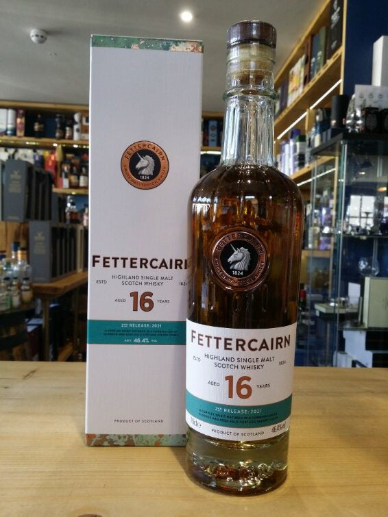 Fettercairn Aged 16 Years 2nd Release:2021 46.4% 6x70cl - Just Wines 