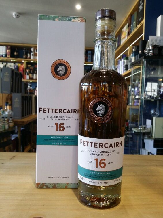 Fettercairn Aged 16 Years 2nd Release:2021 70cl 46.4% - Just Wines 