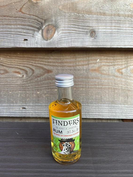 Finders Christmas Pudding Rum 37.5% 12x5cl - Just Wines 