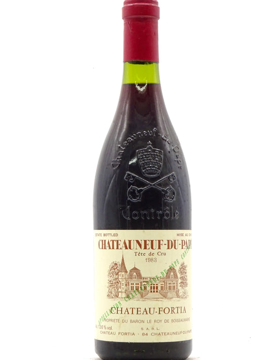 Ch芒teau Fortia, Ch芒teauneuf-du-Pape, T锚te de Cru, 1983 - Just Wines 