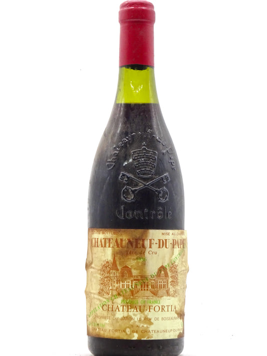 Ch芒teau Fortia, Ch芒teauneuf-du-Pape, T锚te de Cru, 1986 - Just Wines 