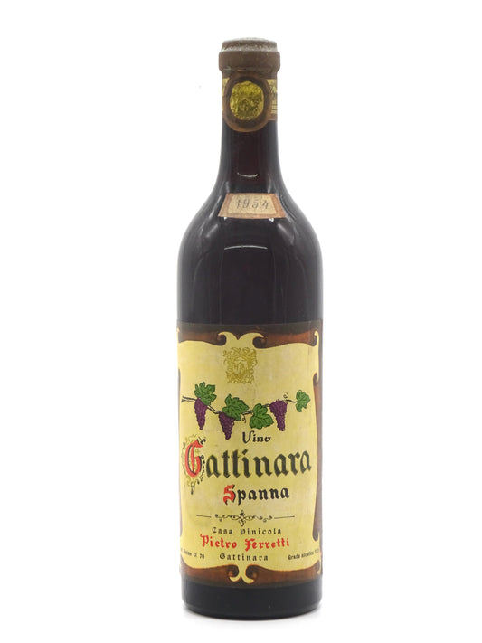 Spanna, Gattinara, Pietro Ferretti, 1954 - Just Wines 