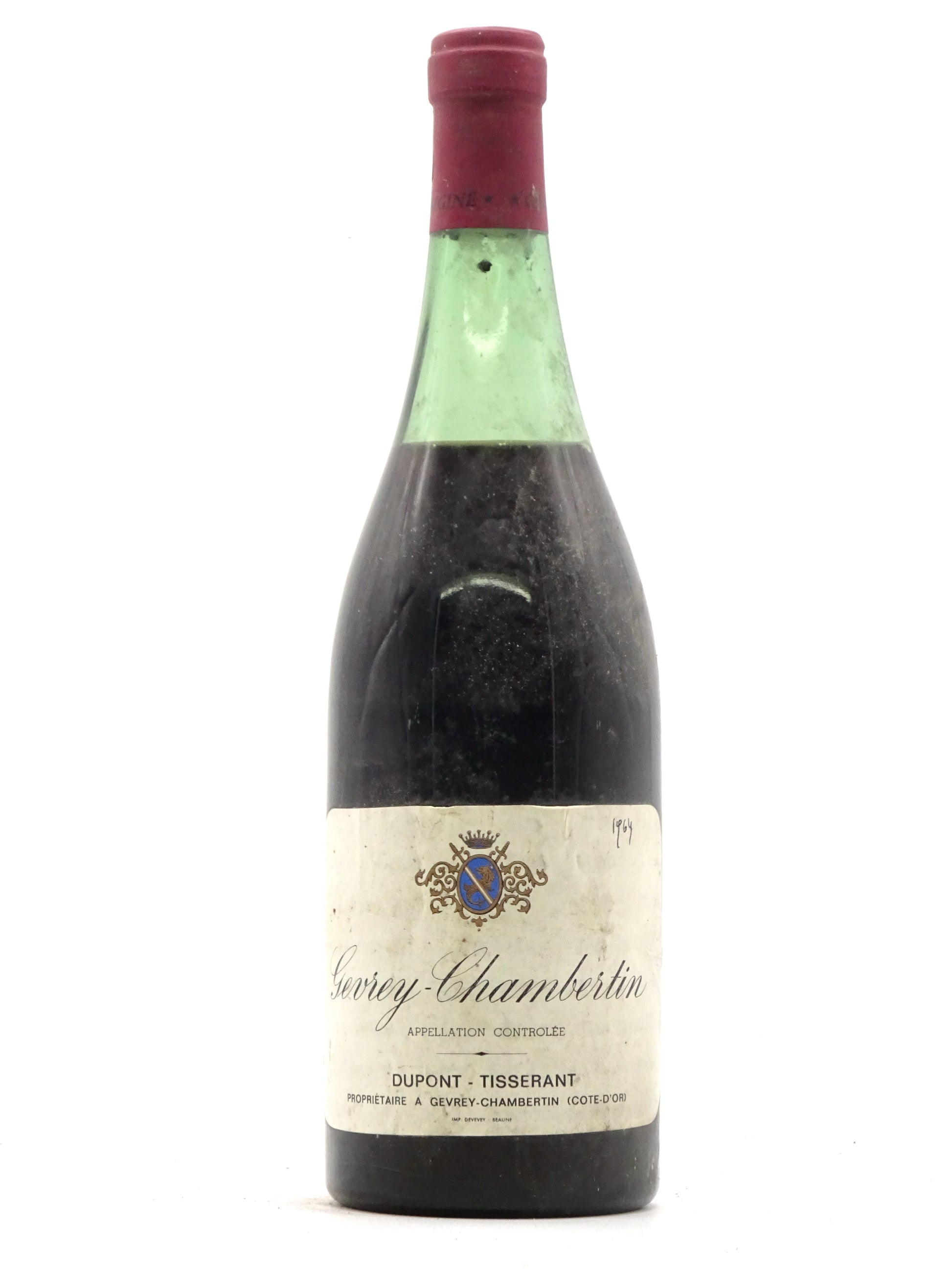 Gevrey Chambertin, Domaine Dupont Tisserant, dl, ms, 1964 - Just Wines 