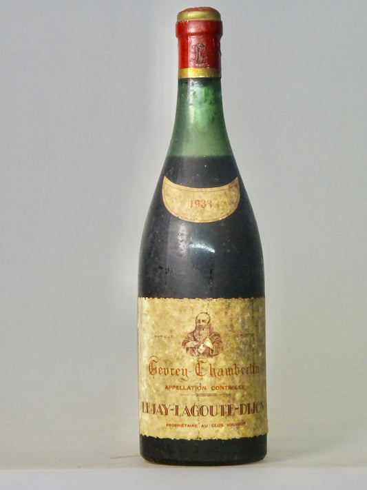 Gevrey Chambertin, Domaine Lejay Lagoute, 1933 - Just Wines 