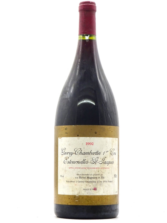 Gevrey Chambertin 1er Cru Estournelles St Jacques, Domaine Henri Magnien MAGNUM, 1992 - Just Wines 