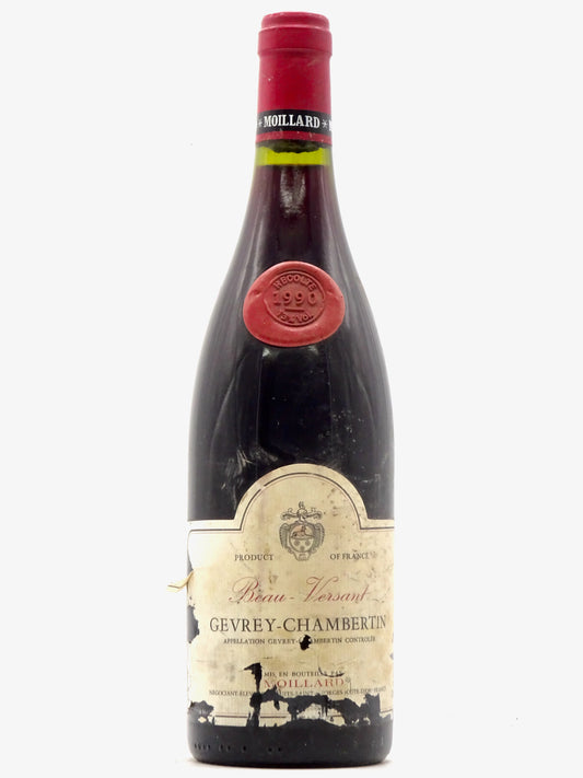 Gevrey Chambertin "Beau Versant", Domaine Moillard, 1990 - Just Wines 