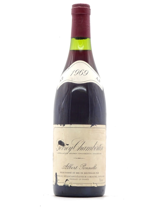 Gevrey Chambertin, Domaine Albert Ponnelle, 1969 - Just Wines 