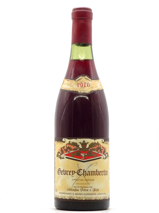 Gevrey Chambertin, Domaine S茅rafin, 1976 - Just Wines 