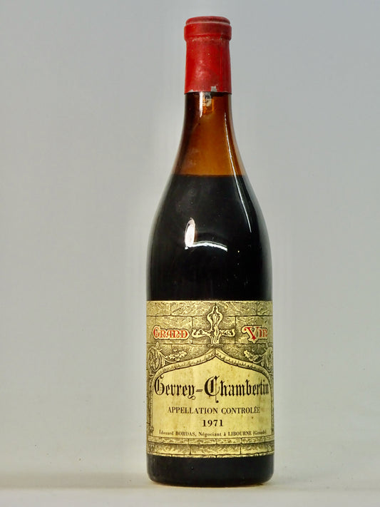 Gevrey Chambertin, Bordas, 1971 - Just Wines 