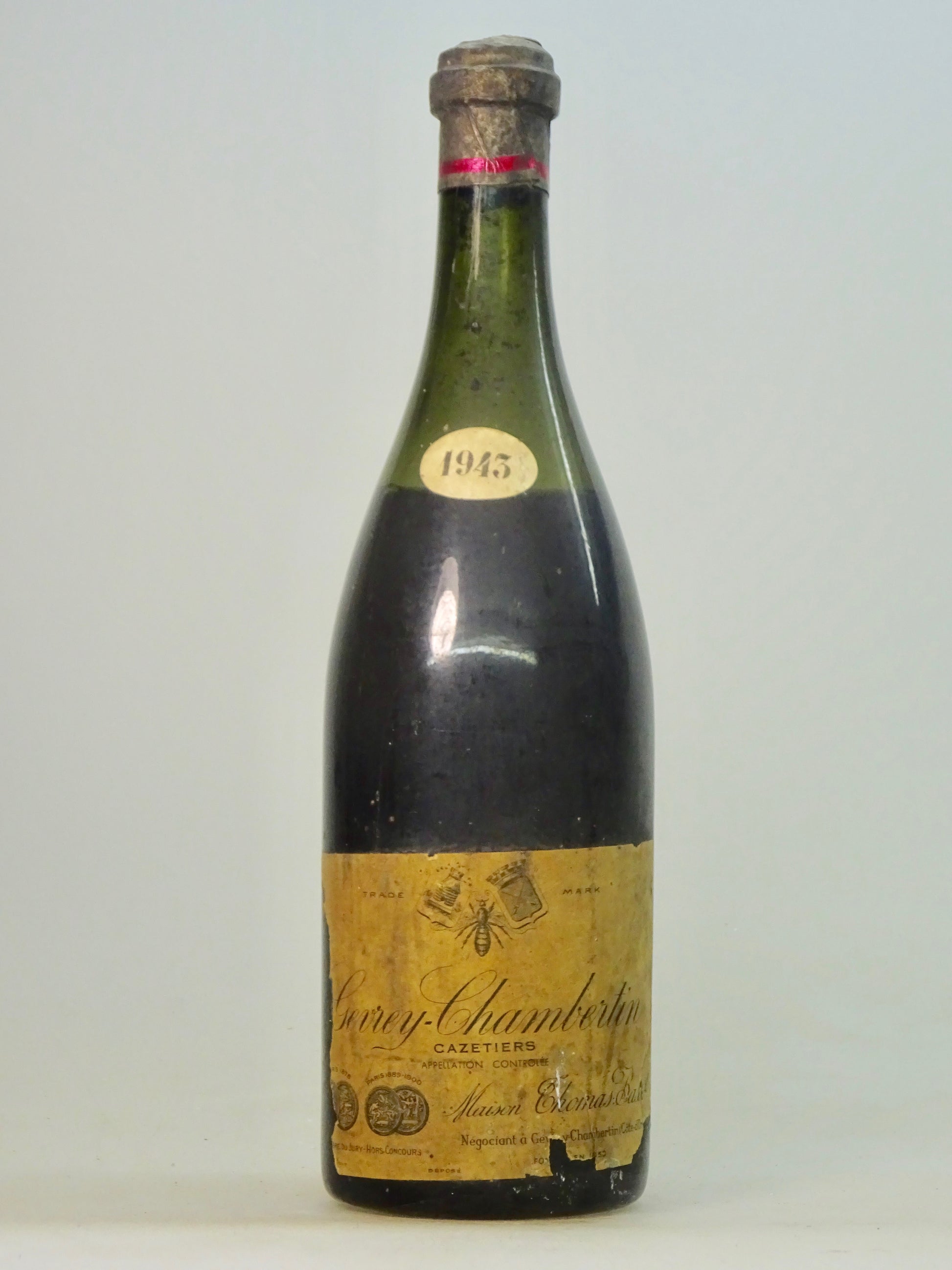 Gevrey Chambertin 1er Cru Cazetiers, Domaine Thomas Bassot, 1943 - Just Wines 