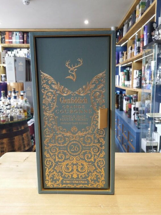 Glenfiddich Grande Couronne Aged 26 Years Cognac Cask Finish 70cl 43.8% - Just Wines