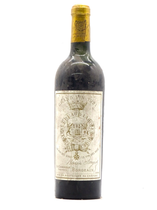 Gruaud Larose, us, 1921 - Just Wines 