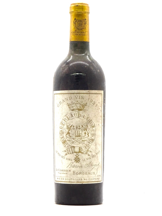 Gruaud Larose, 1921 - Just Wines 