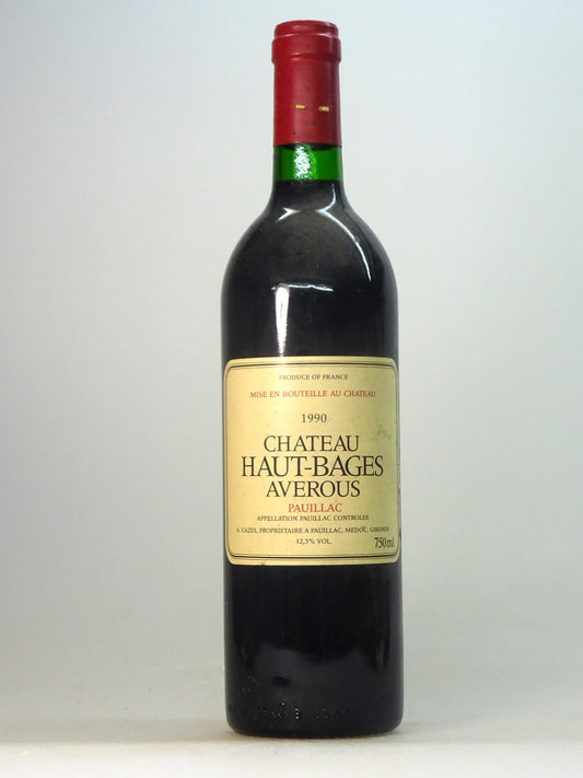 Haut Bages Averous, 1990 - Just Wines 