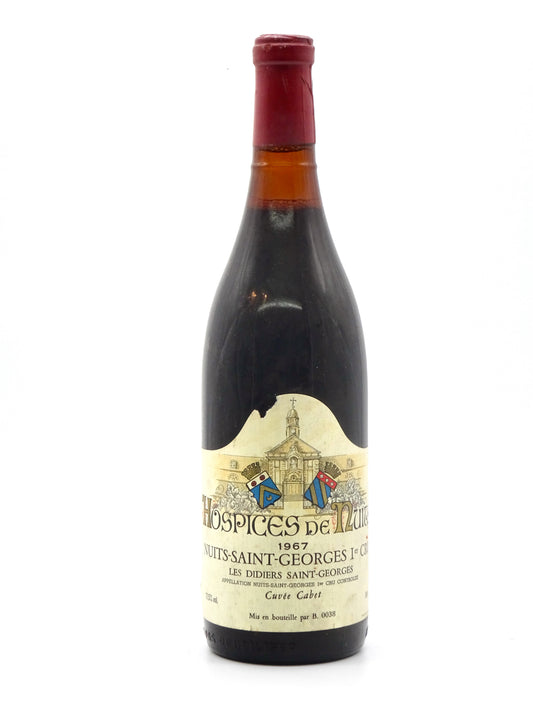 Nuits St Georges 1er Cru Les Didiers, Hospices de Nuits Cuv茅e Cabet, bn, 1967 - Just Wines 