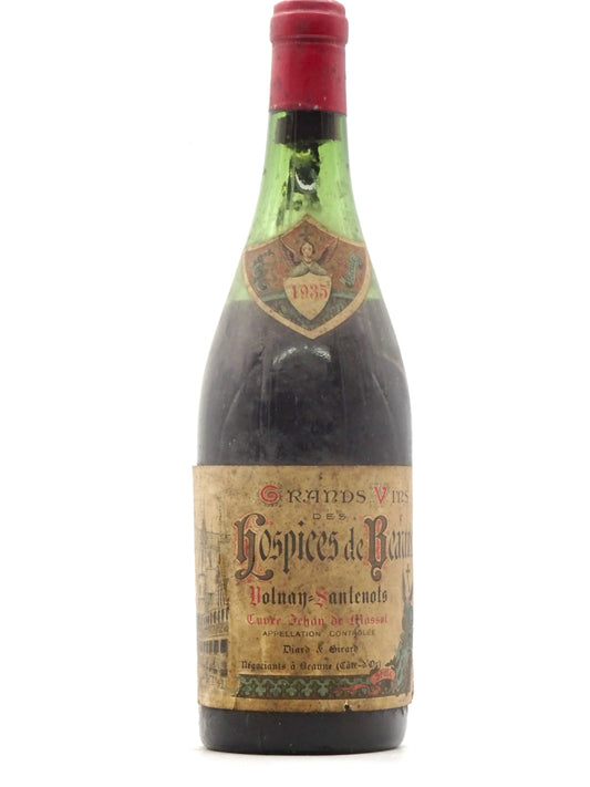 Volnay 1er Cru Santenots, Hospices de Beaune, Cuv茅e Jehan Massol, Domaine Girard, 1935 - Just Wines 