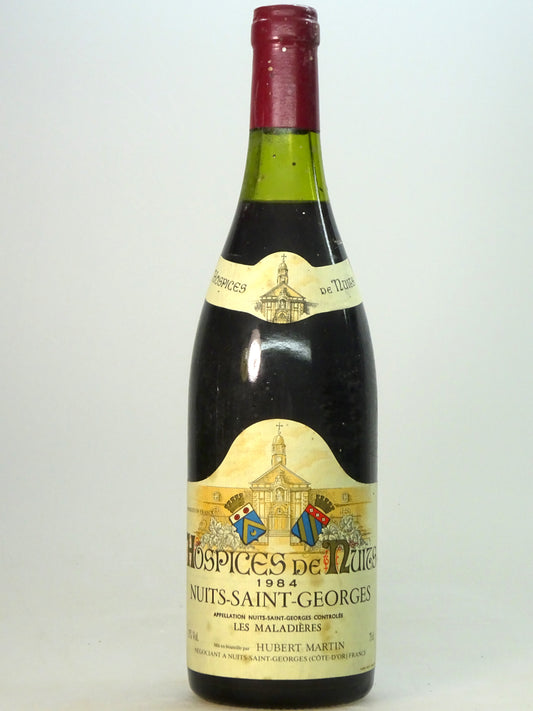 Nuits St Georges 1er Cru Maladi猫res, Hospices de Nuits, Domaine Martin, 1984 - Just Wines 