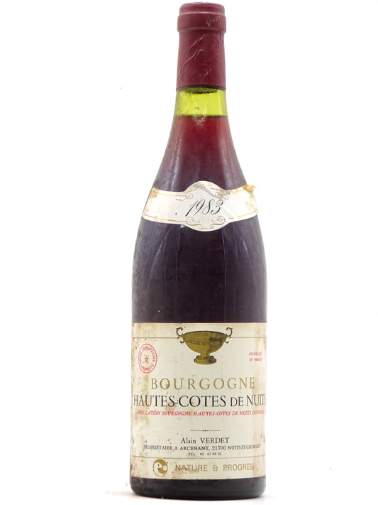 Hautes C么tes de Nuits, Domaine Aur茅lien Verdet, 1983 - Just Wines 