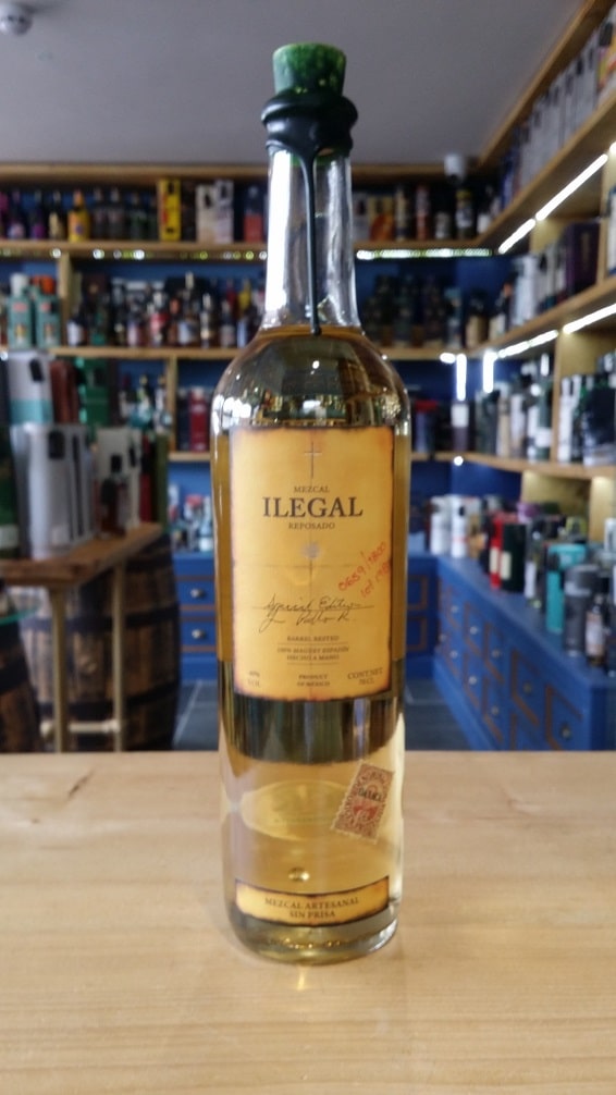 Ilegal Reposado Mezcal 40% 6x70cl - Just Wines 