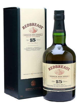 Redbreast 15 Year Old Irish Whiskey 46% 6x70cl - Just Wines 