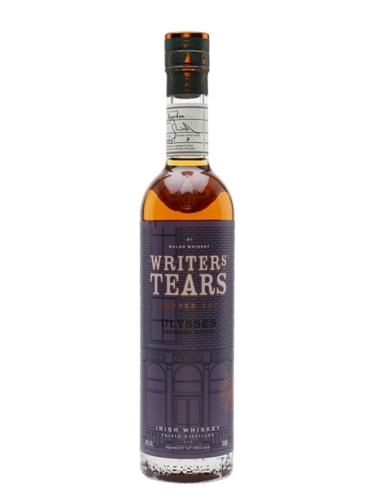 Writers Tears Ulysses Centenary Edition 40% 6x70cl - Just Wines 