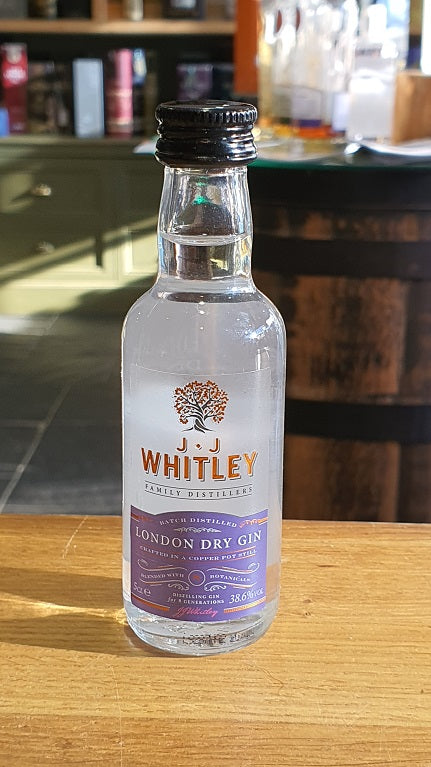 J.J Whitley London Dry Gin 38.6% 12x5cl - Just Wines 