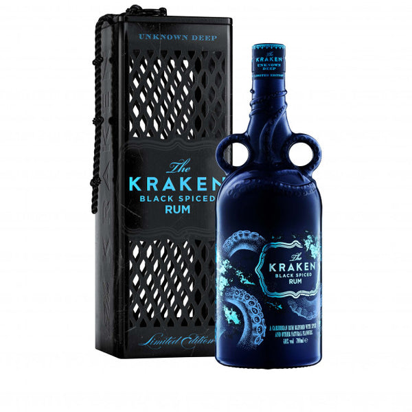 Kraken Black Spiced Rum Unknown Deep Limited Edition 40% 6x70cl - Just Wines 
