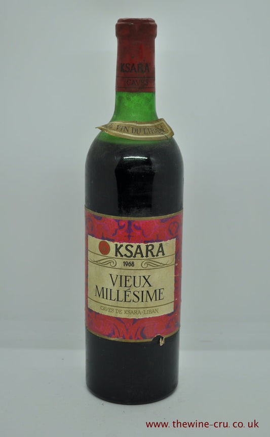 Ksara Vieux Millesime 1968 - Just Wines 