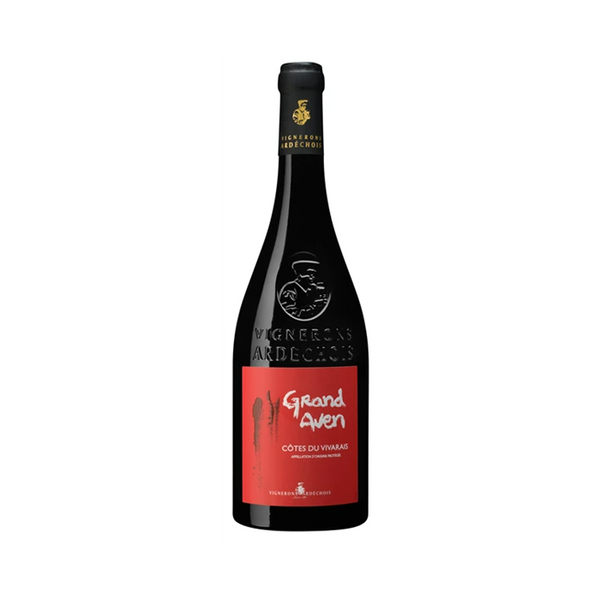 Les Vignerons Ardechois, Grand Aven Rouge, Cotes du Vivarais 2019 6x75cl - Just Wines 