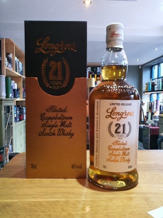 Longrow 21 Year Old Limited Release 70cl 46% - Just Wines