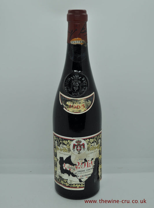 Luigi Calissano & Figli Barolo 1965 - Just Wines 