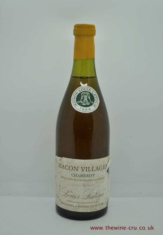 Macon Villages Chameroy Louis Latour 1986 - Just Wines 