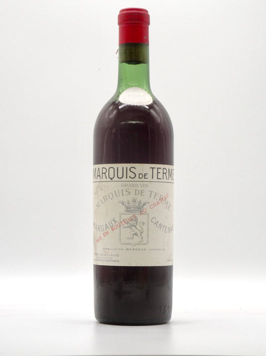 Marquis de Terme, 1965 - Just Wines 