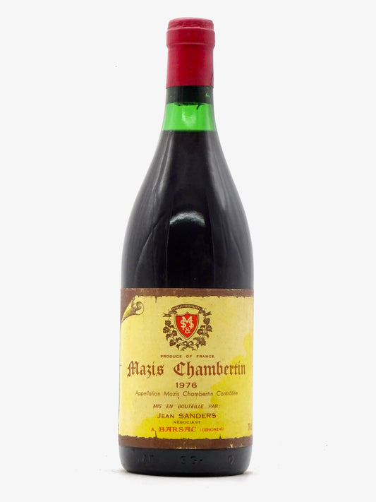 Mazis Chambertin, Grand Cru, Domaine Jean Sanders, 1976 - Just Wines 