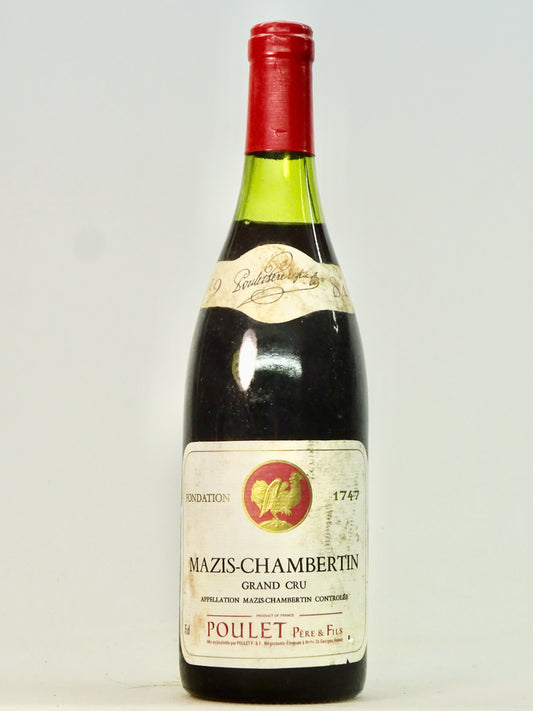 Mazis Chambertin, Grand Cru, Domaine Poulet P猫re & Fils, 1984 - Just Wines 